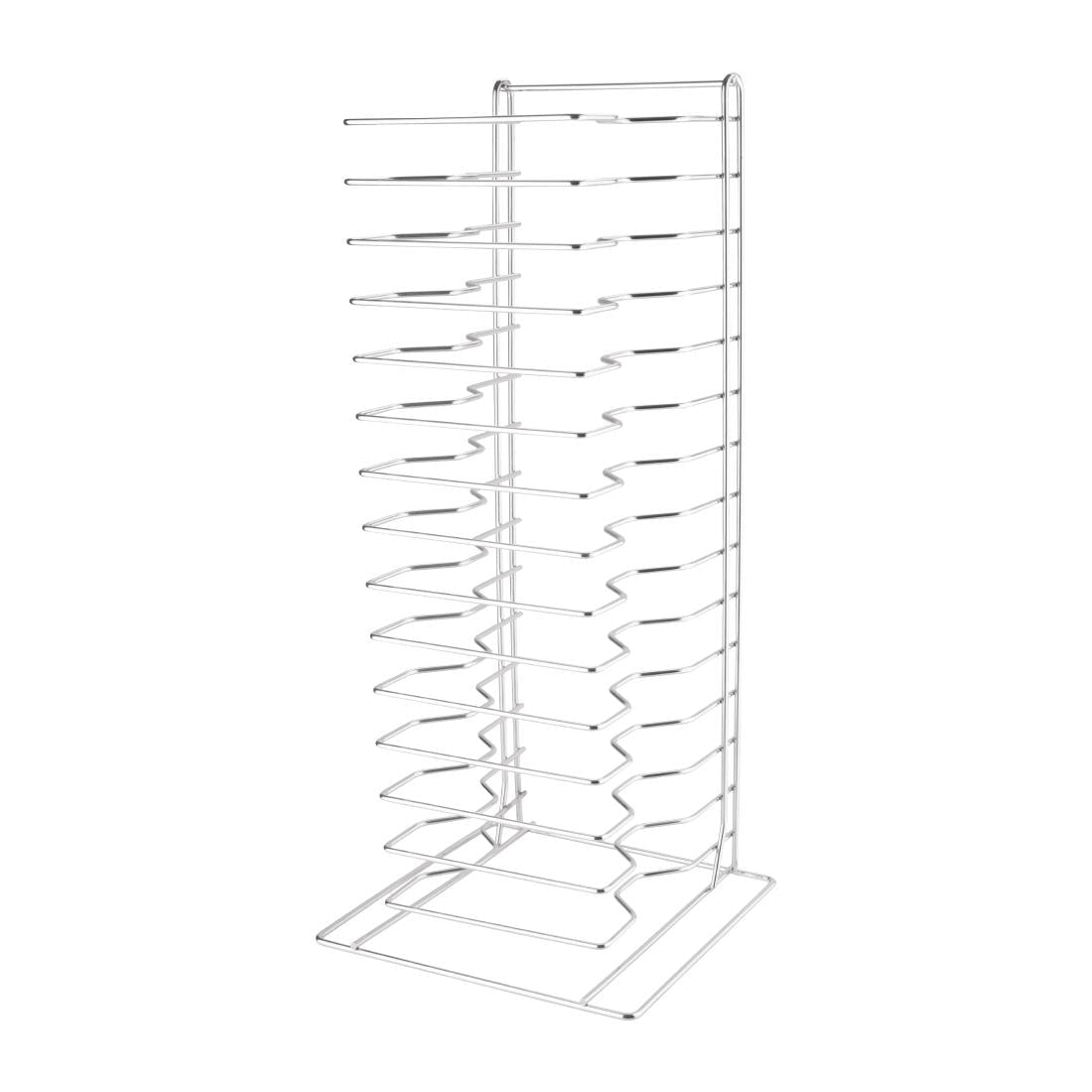 Vogue Pizza Pan Stacking Rack 15 Slot - F027