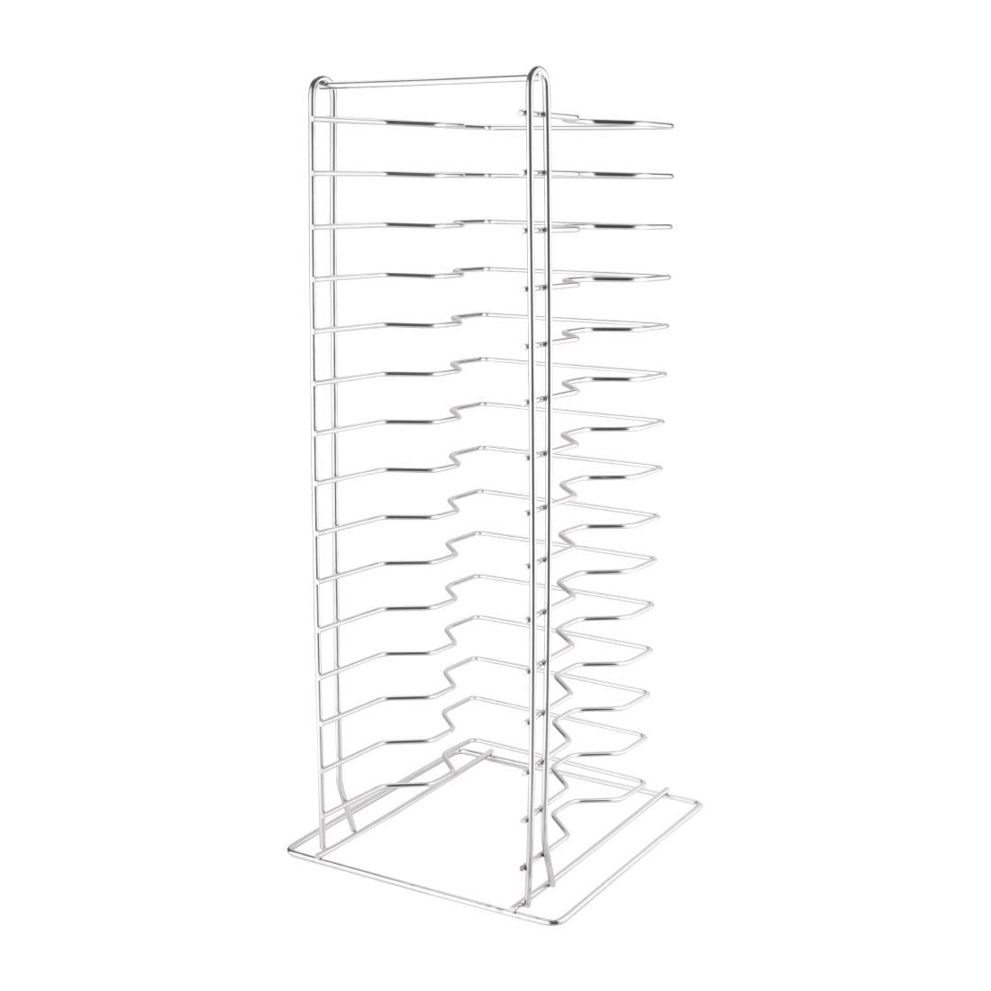 Vogue Pizza Pan Stacking Rack 15 Slot - F027