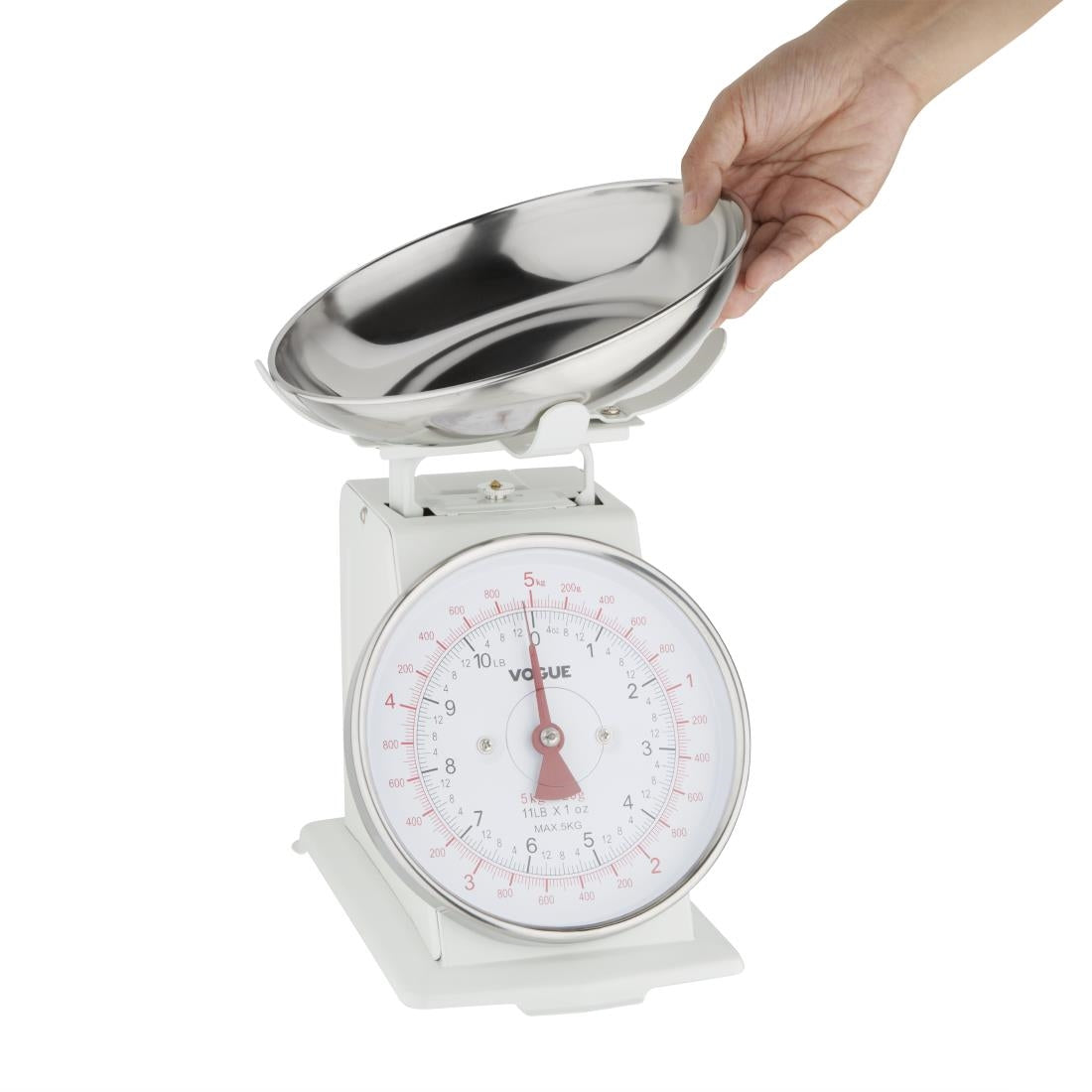 Vogue Kitchen Scale Bowl Top 5Kg - Grad. 20g - F172