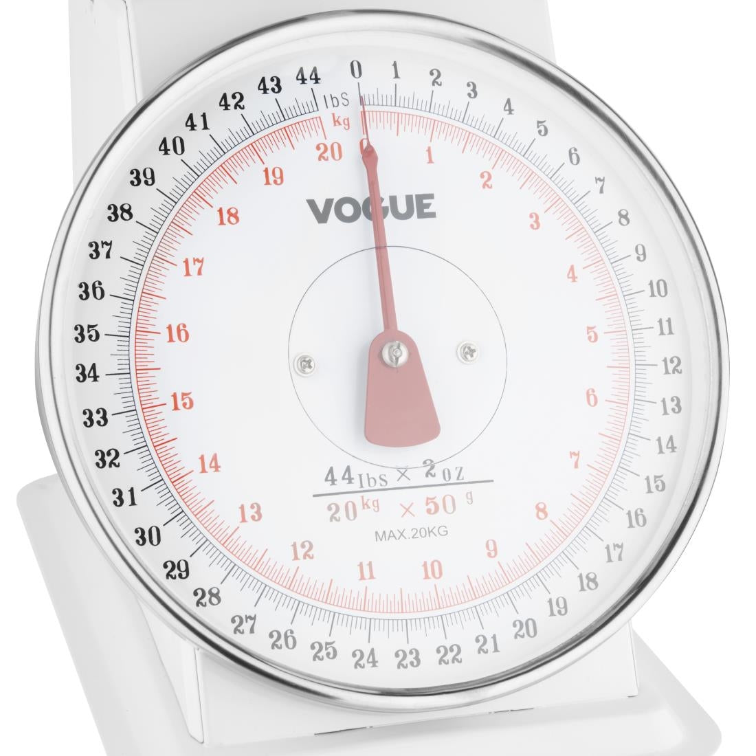 Vogue Kitchen Scale Bowl Top - 20kg Grad. 50g - F176