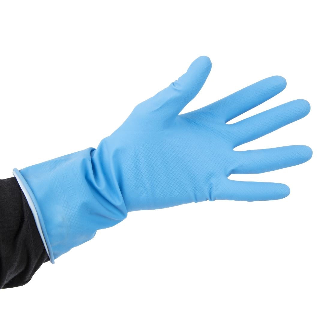 Jantex Household Glove Blue Large - F953-L