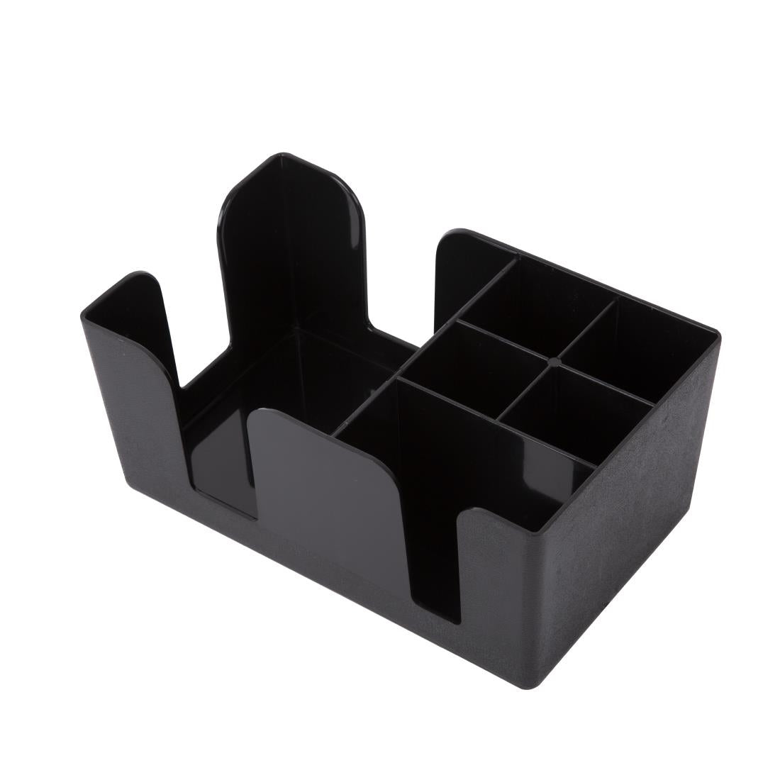 Olympia Kristallon Plastic Bar Caddy Black - F980