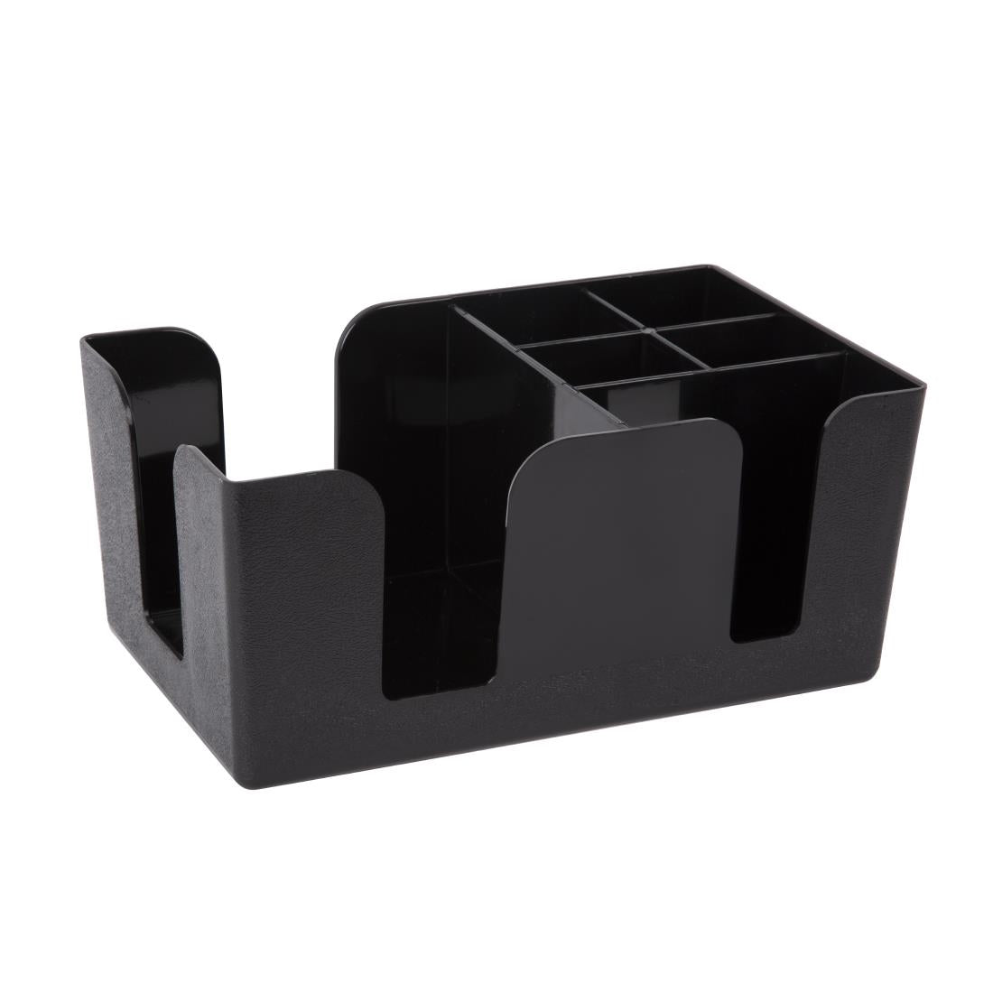 Olympia Kristallon Plastic Bar Caddy Black - F980