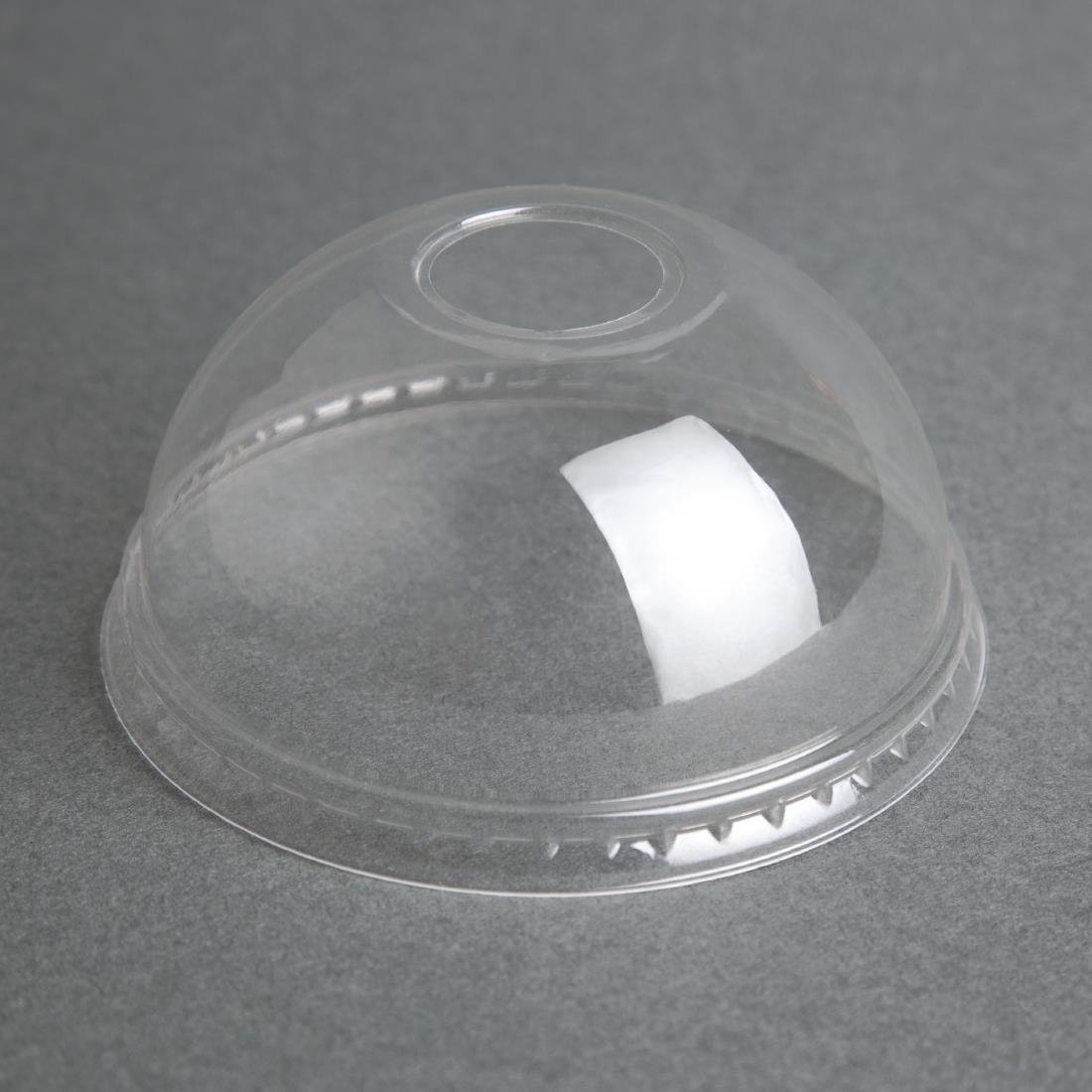 Fiesta Compostable PLA Cold Cup Domed Lids 340ml/454ml/568ml (Pack of 1000) - FA345