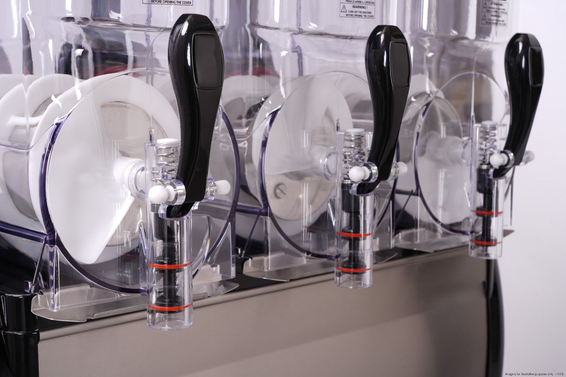 Benchstar Triple 12 Litre Granita And Slushy Machine FABIGANI-3S