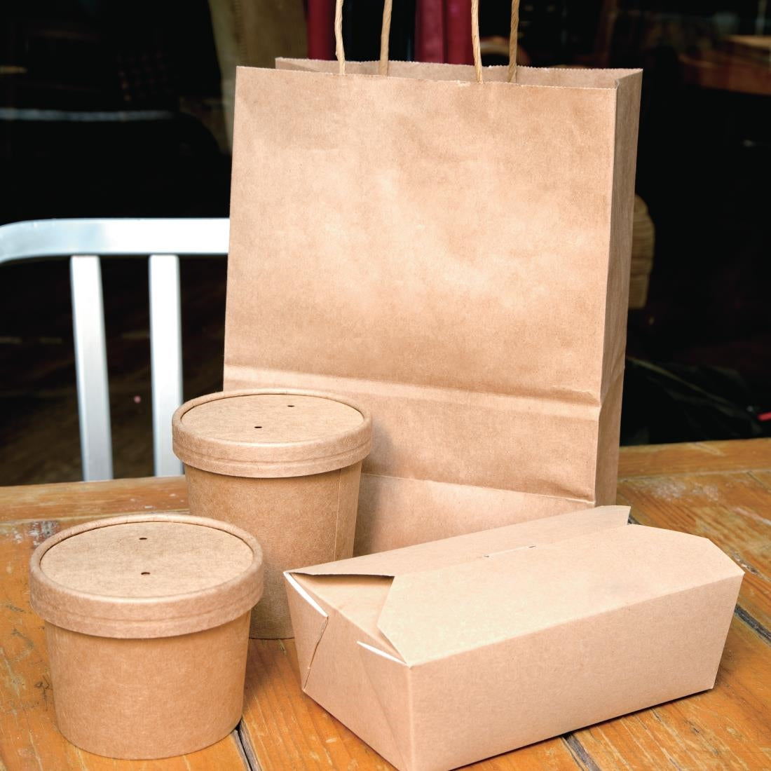 Fiesta Compostable Soup Containers 455ml (Pack of 500) - FB164