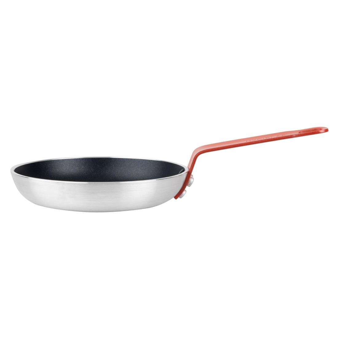 Hygiplas Aluminium Non-stick Teflon Platinum Plus Frying Pan with Red Handle 200mm - HT964