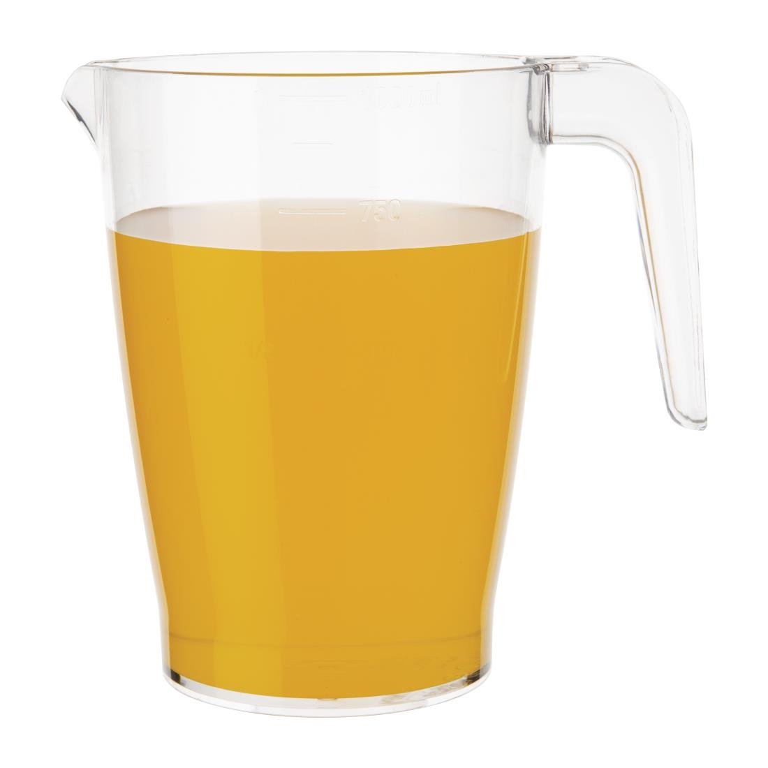 Olympia Kristallon Polycarbonate Stacking Jug 1ltr - FB890