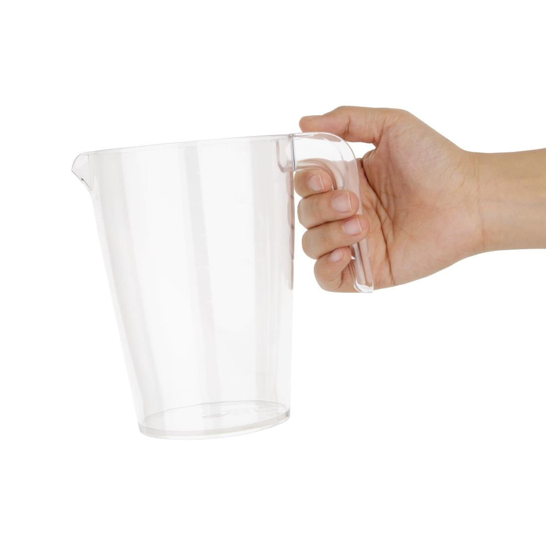 Olympia Kristallon Polycarbonate Stacking Jug 1ltr - FB890