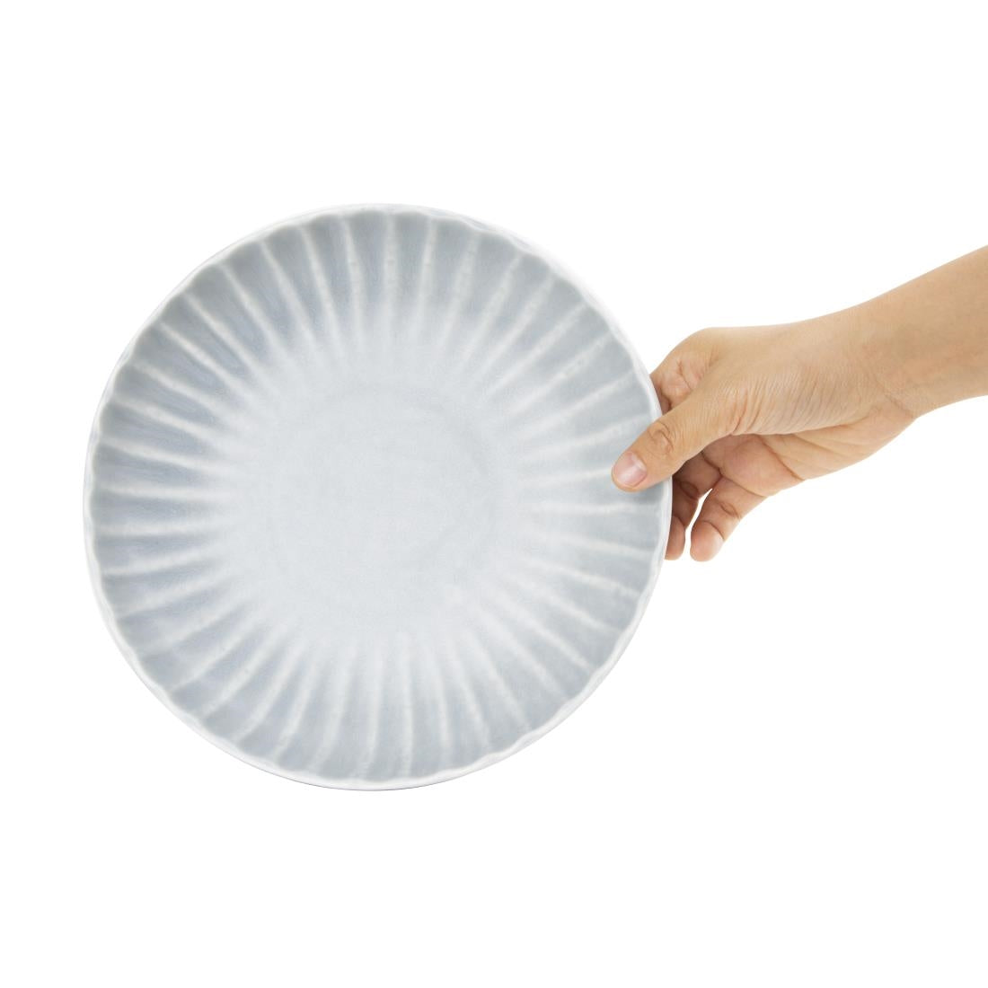 Olympia Corallite Coupe Bowls Concrete Grey 220mm (6 Pack) - FB957