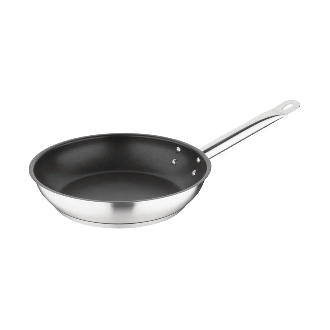 Vogue Non-Stick Teflon Stainless Steel Platinum Plus Frying Pan 240mm - FC096