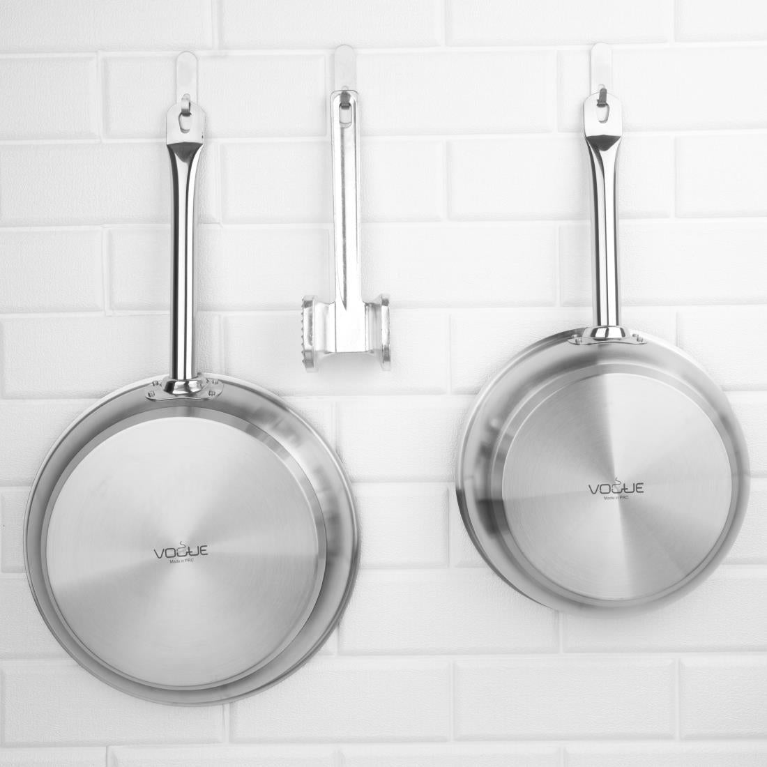 Vogue Non-stick Teflon Stainless Steel Platinum Plus Frying Pan 280mm - FC097