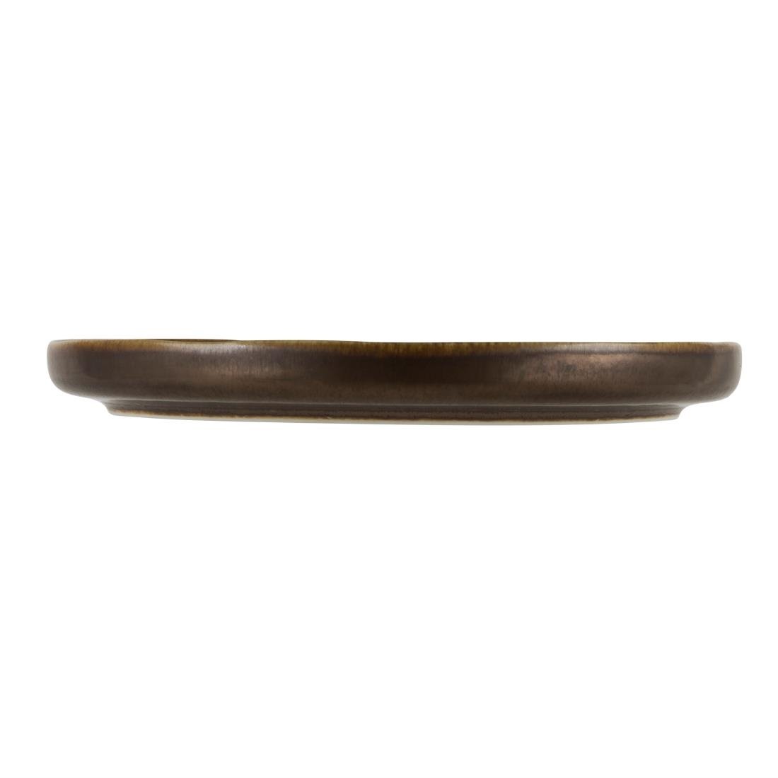 Olympia Ochre Flat Plates 260mm (6 Pack) - FC285
