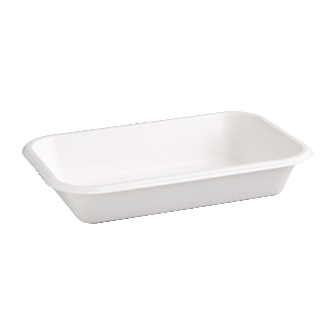 Fiesta Compostable Bagasse Food Trays 680ml (Pack of 50) - FC531