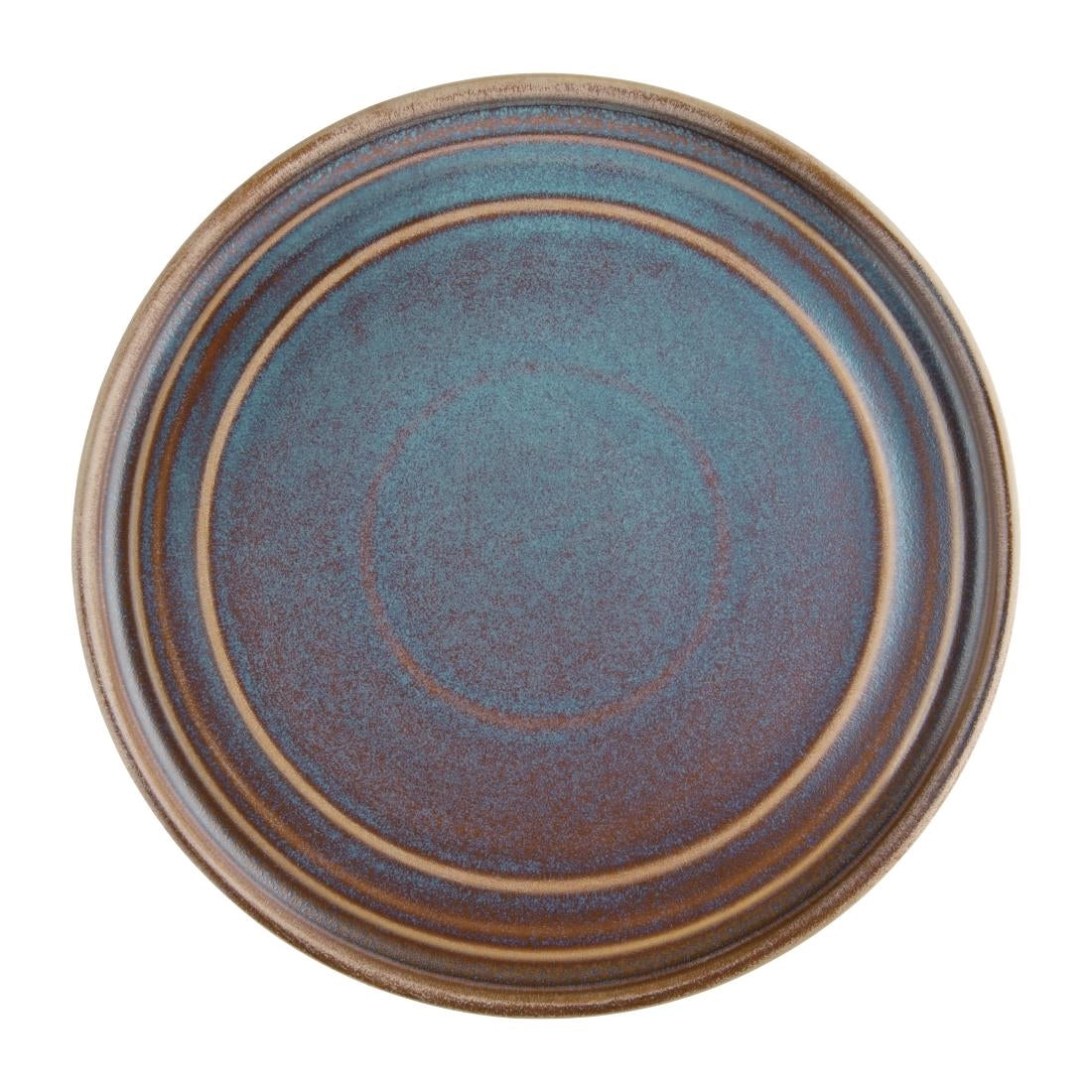 Olympia Cavolo Iridescent Flat Round Plate - 220mm (6 Pack) - FD915