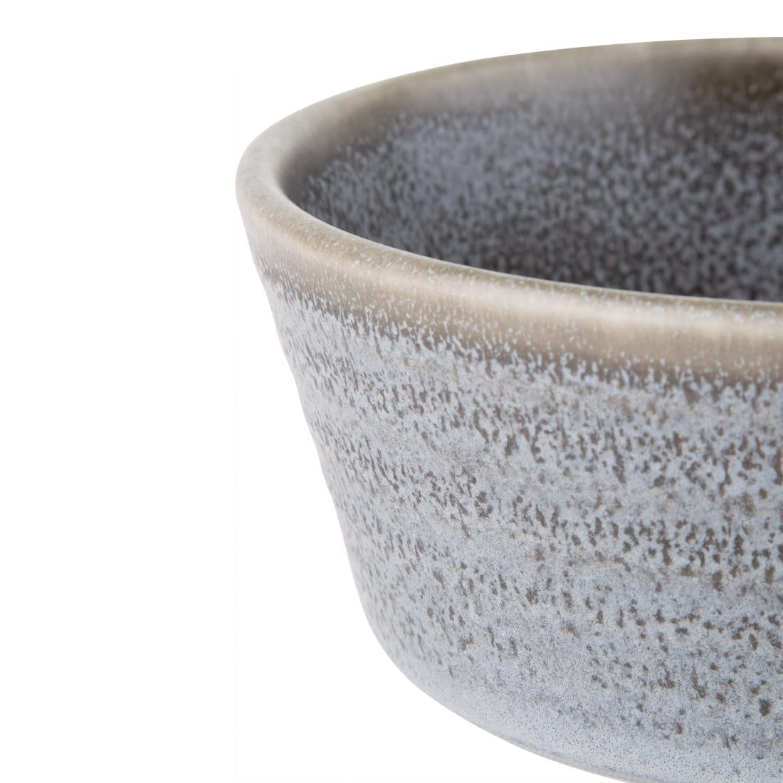 Olympia Cavolo Flat Round Bowls Charcoal Dusk 143mm (6 Pack) - FD918