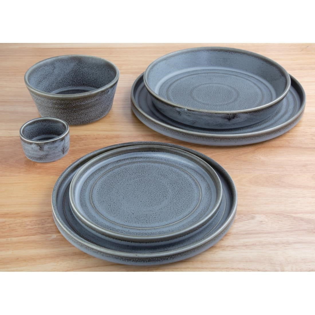 Olympia Cavolo Charcoal Dusk Dipping Dish 67mm (12 Pack) - FD923