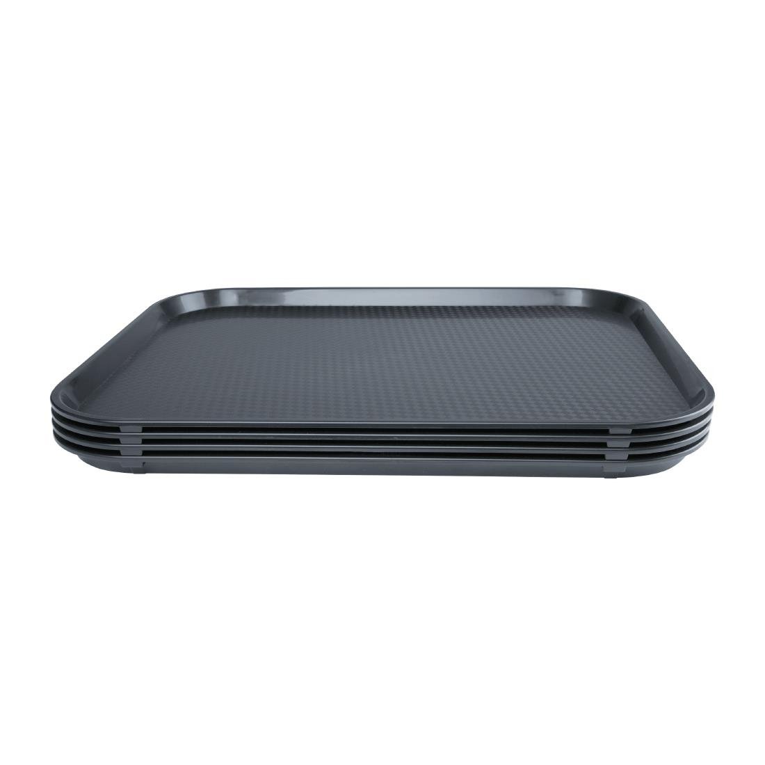 Olympia Kristallon Foodservice Tray Charcoal 350 x 450mm - FD938