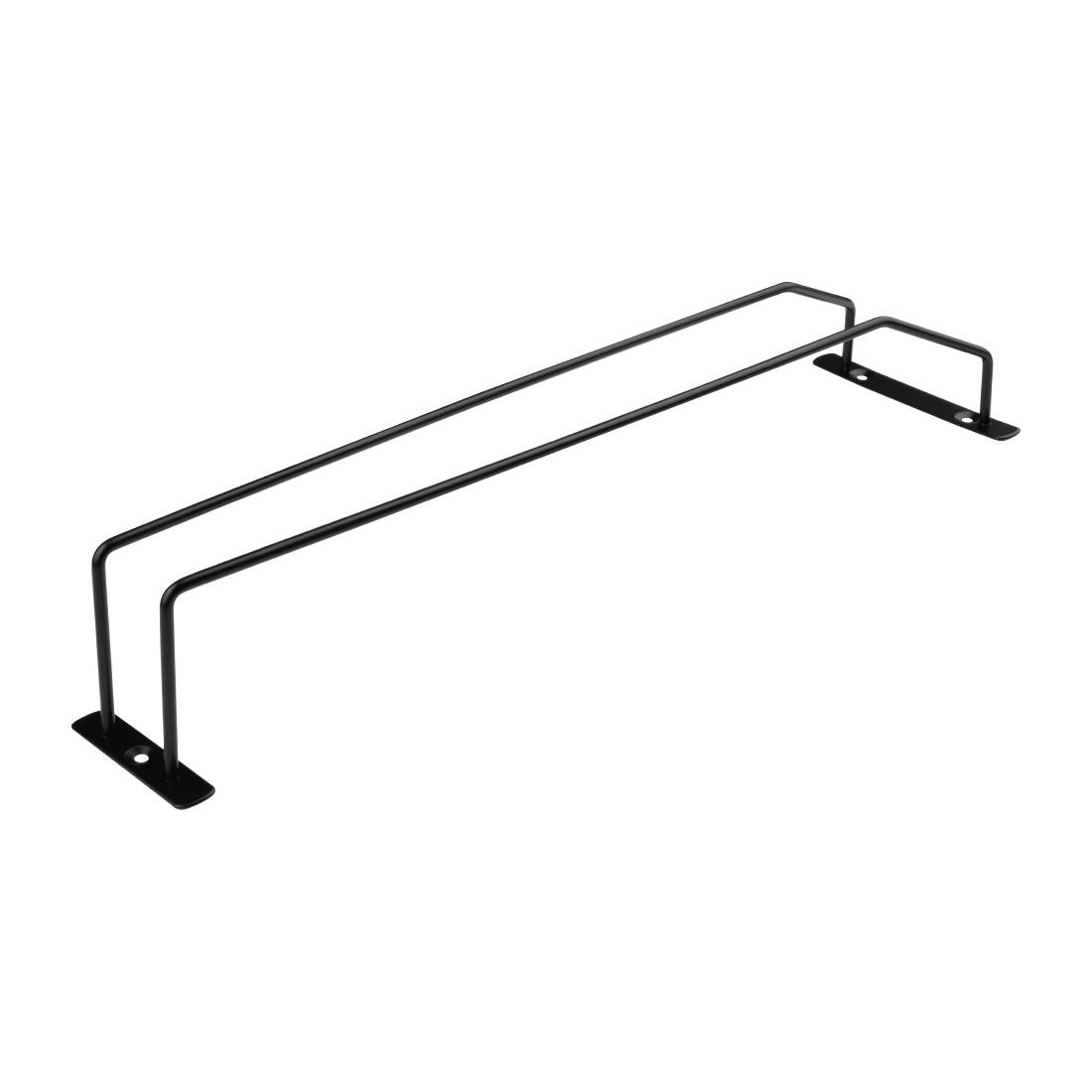 Olympia Wine Glass Rack Black 406mm - FD988