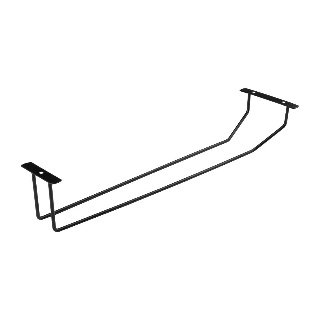 Olympia Wine Glass Rack Black 406mm - FD988