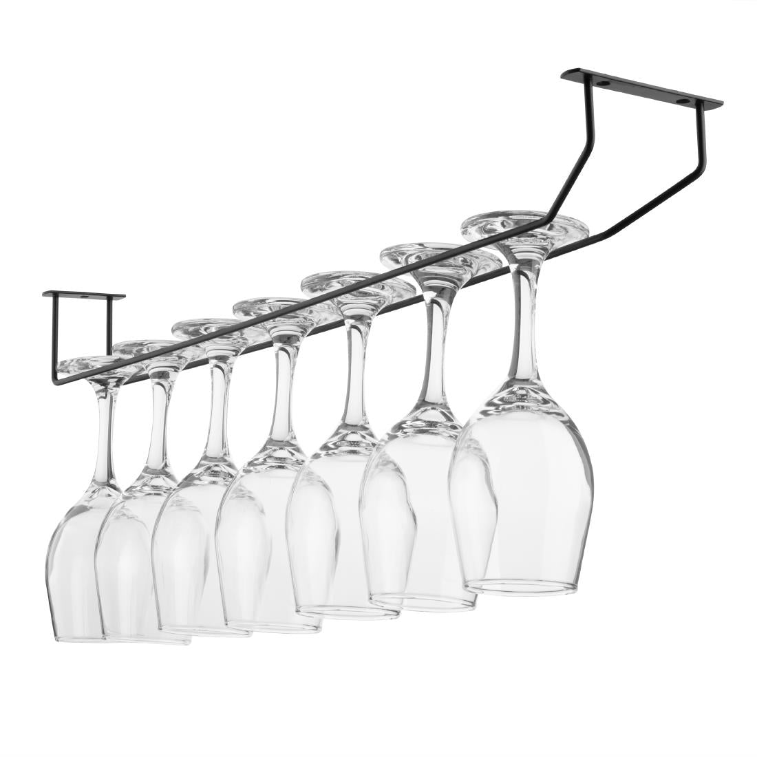 Olympia Wine Glass Rack Black 610mm - FD989