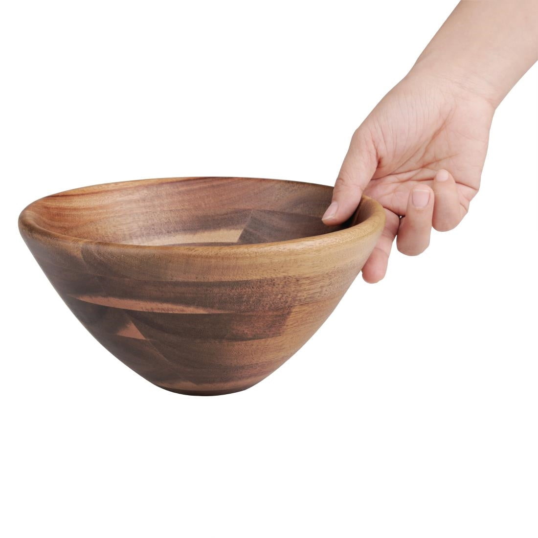 Olympia Acacia Bowl 203(Ø)x100(H)mm - FE157