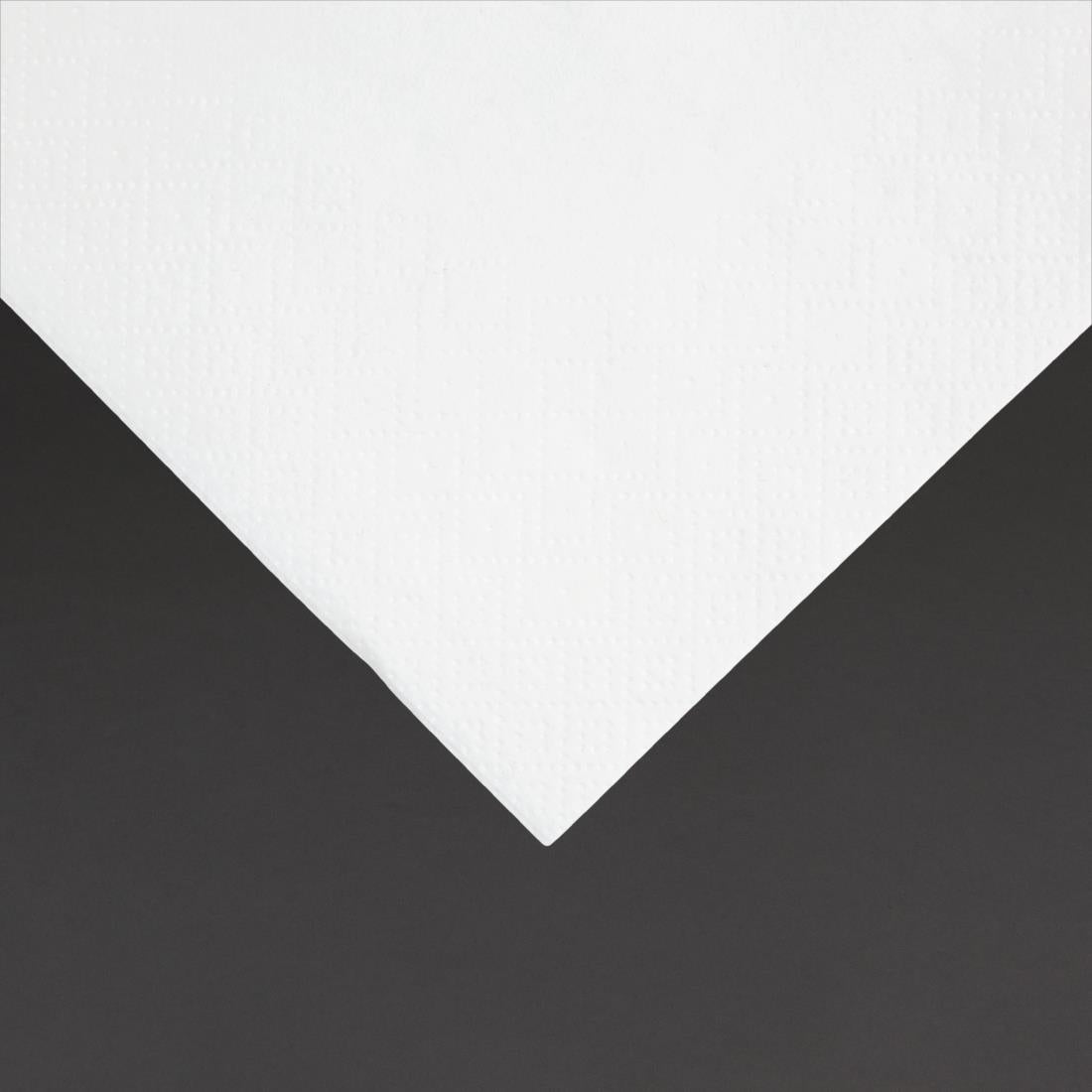 Fiesta Recyclable Cocktail Napkin White 240x240mm 2ply 1/4 Fold (Pack of 4000) - FE216