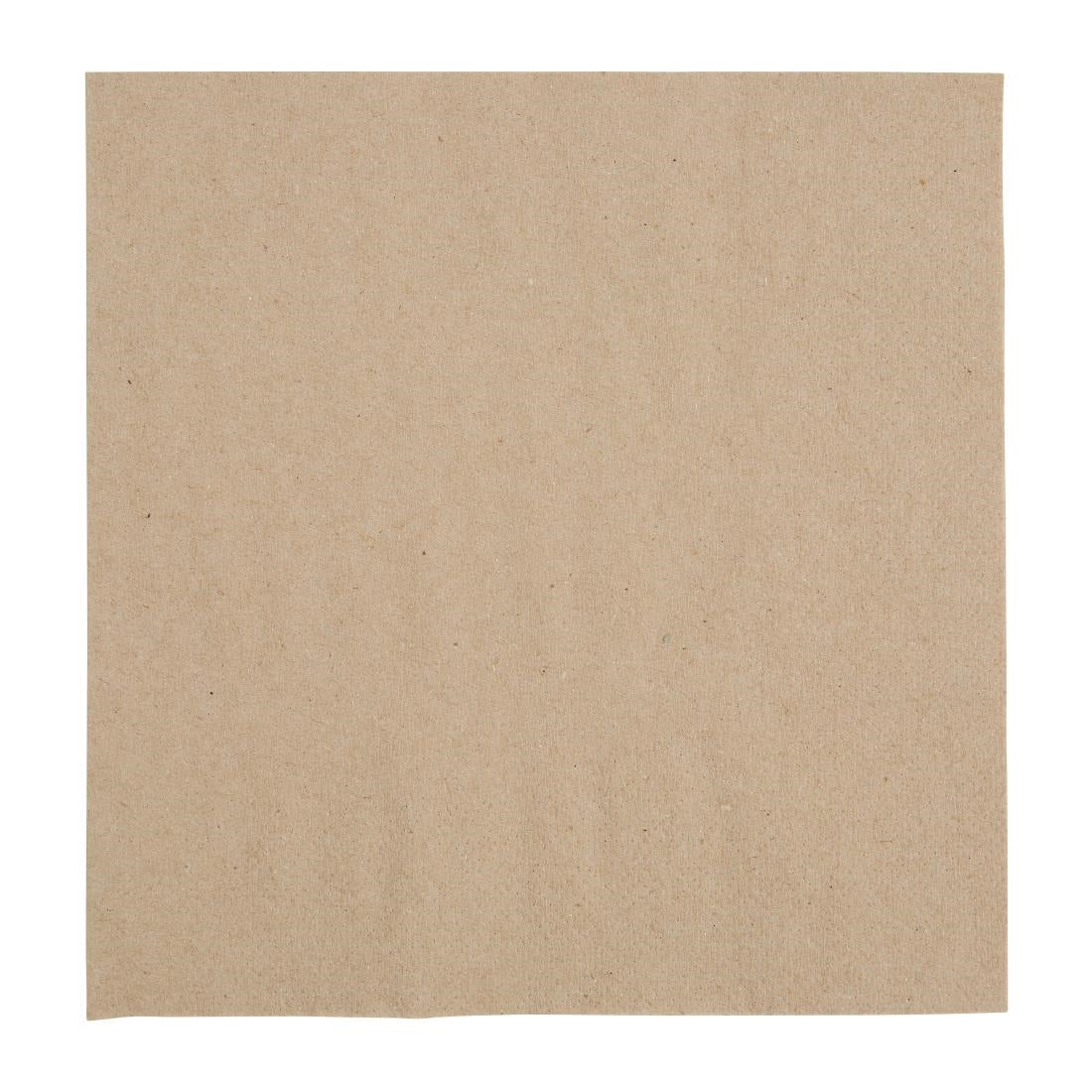 Fiesta Recyclable Recycled Lunch Napkin Kraft 330x330mm 2ply 1/4 Fold (Pack of 2000) - FE226