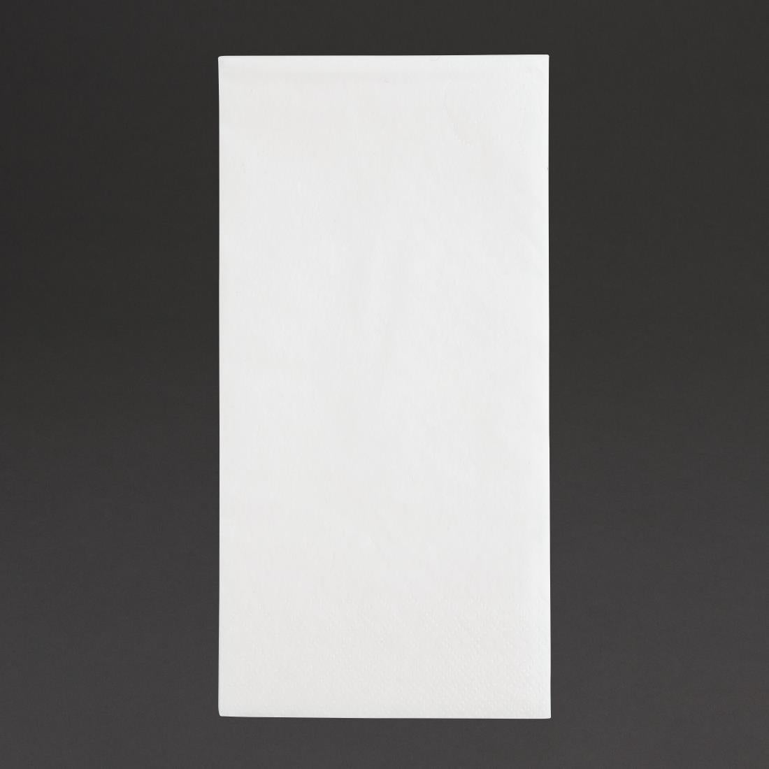 Fiesta Recyclable Dinner Napkin White 400x400mm 2ply 1/8 Fold (Pack of 2000) - FE243