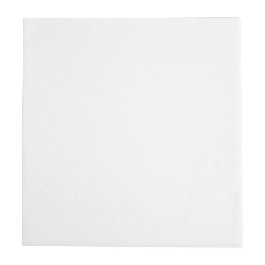Fiesta Recyclable Premium Tablin Dinner Napkin White 400x400mm Airlaid 1/4 Fold (Pack of 500) - FE264