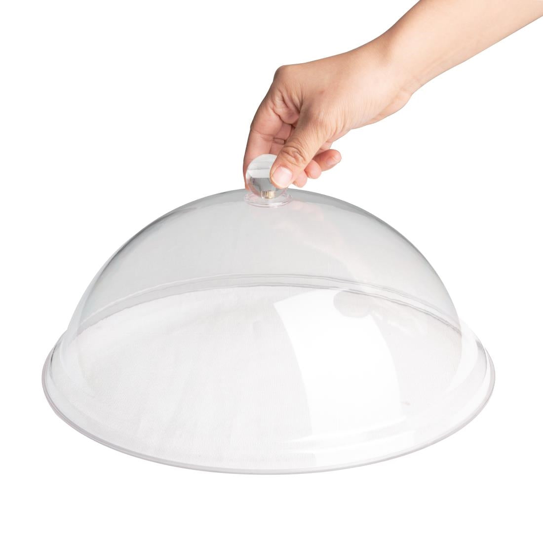 Olympia Kristallon PC Domed Cover Clear 315(Ø) x 125(H)mm - FE470