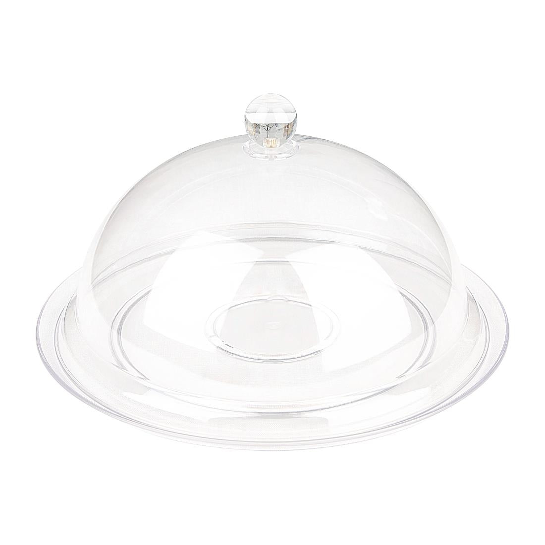 Olympia Kristallon PC Domed Cover Clear 315(Ø) x 125(H)mm - FE470