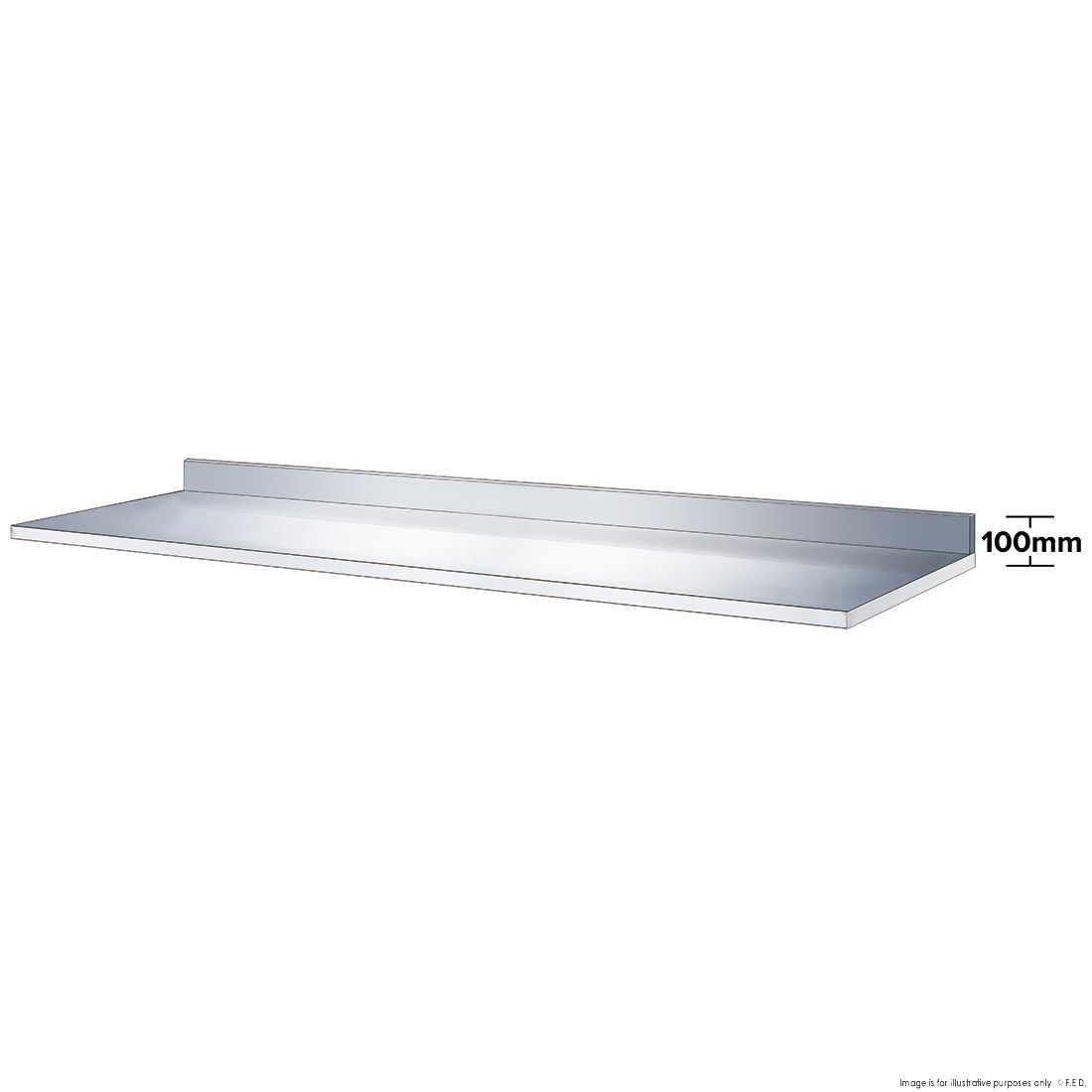 FED-X Optional Splashback Top XUB74-WBB