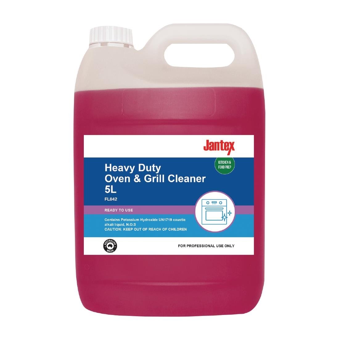 Jantex Heavy Duty Oven & Grill Cleaner Concentrate - 5L - FL842