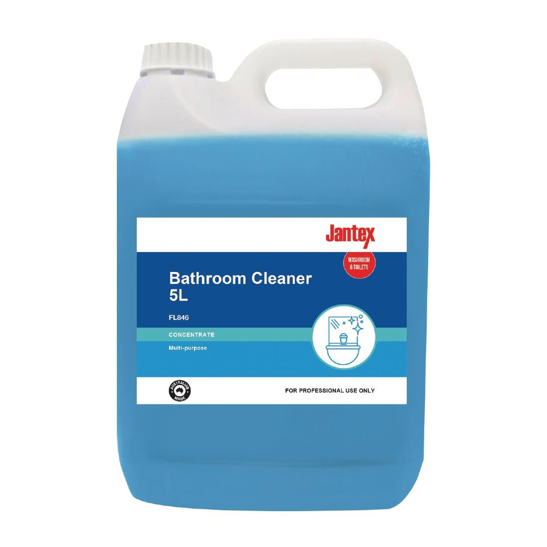 Jantex Bathroom Cleaner Concentrate 5Ltr - FL846