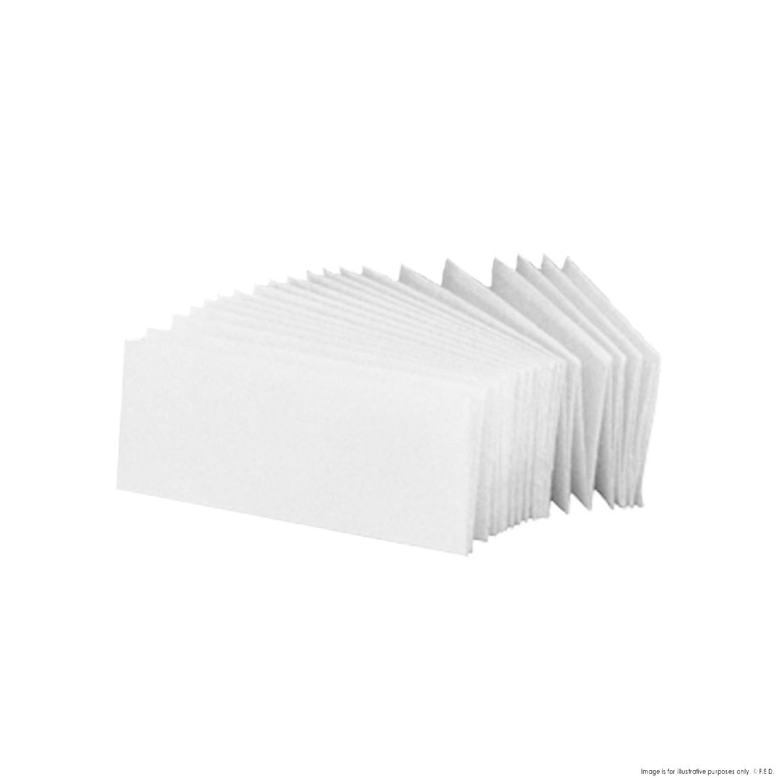 FryMAX 50 × 10" Frymax Filter Paper Cones FM-PFC50