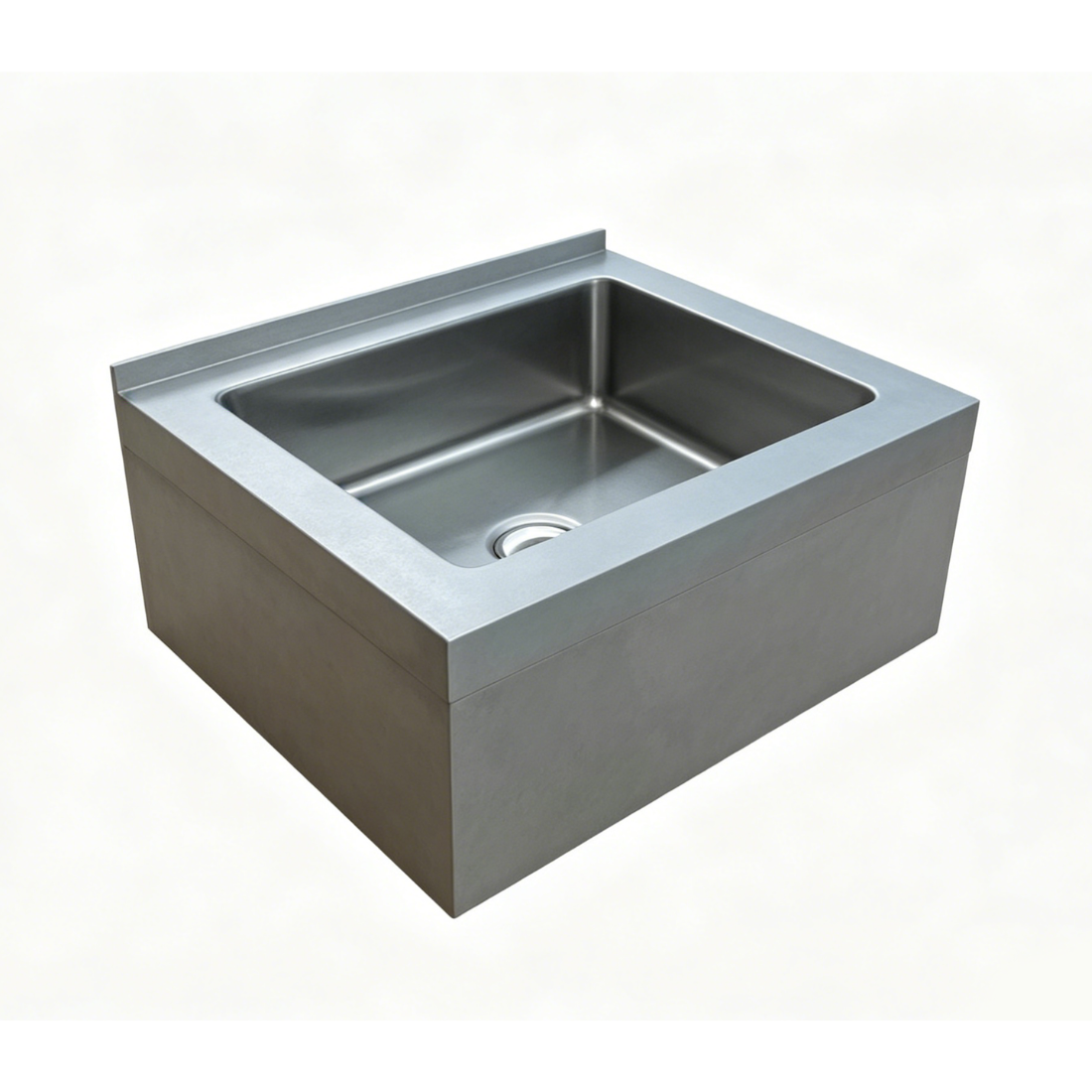 Modular Systems 533 x 635mm Stainless Steel Commercial Floor Mop Sink 6" Deep Bowl - FMS-536425