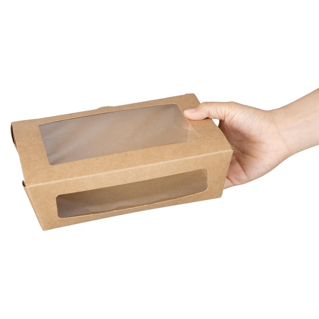 Fiesta Salad Box with PET Window 1200ml (Pack of 150) - FN898
