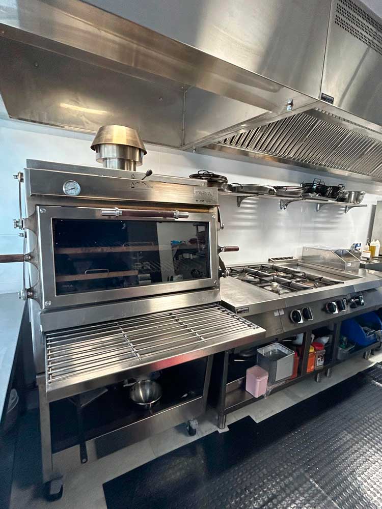 Pira 90 Silver ED Charcoal Oven - 500.107