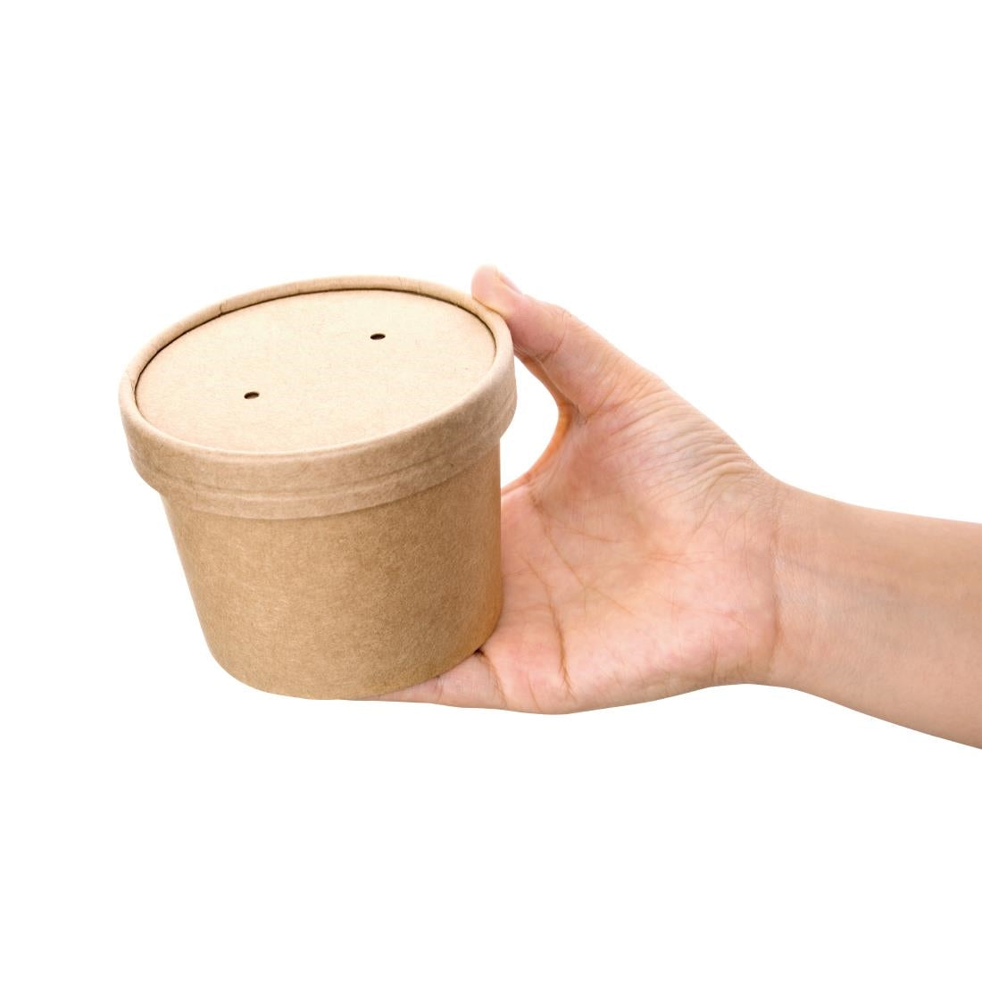 Fiesta Recyclable Soup Containers 340ml (Pack of 500) - FP476
