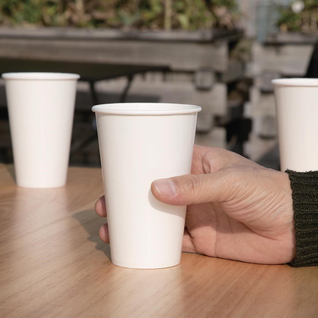 Fiesta Recyclable Cold Paper Cup 12oz 80mm (Pack of 1000) - FP780
