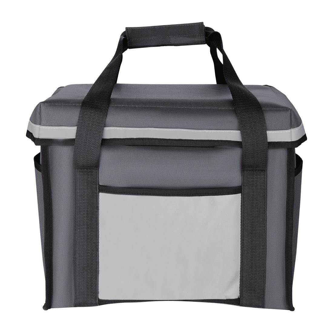 Vogue Insulated Folding Delivery Bag Grey 380x305x380mm - FR225