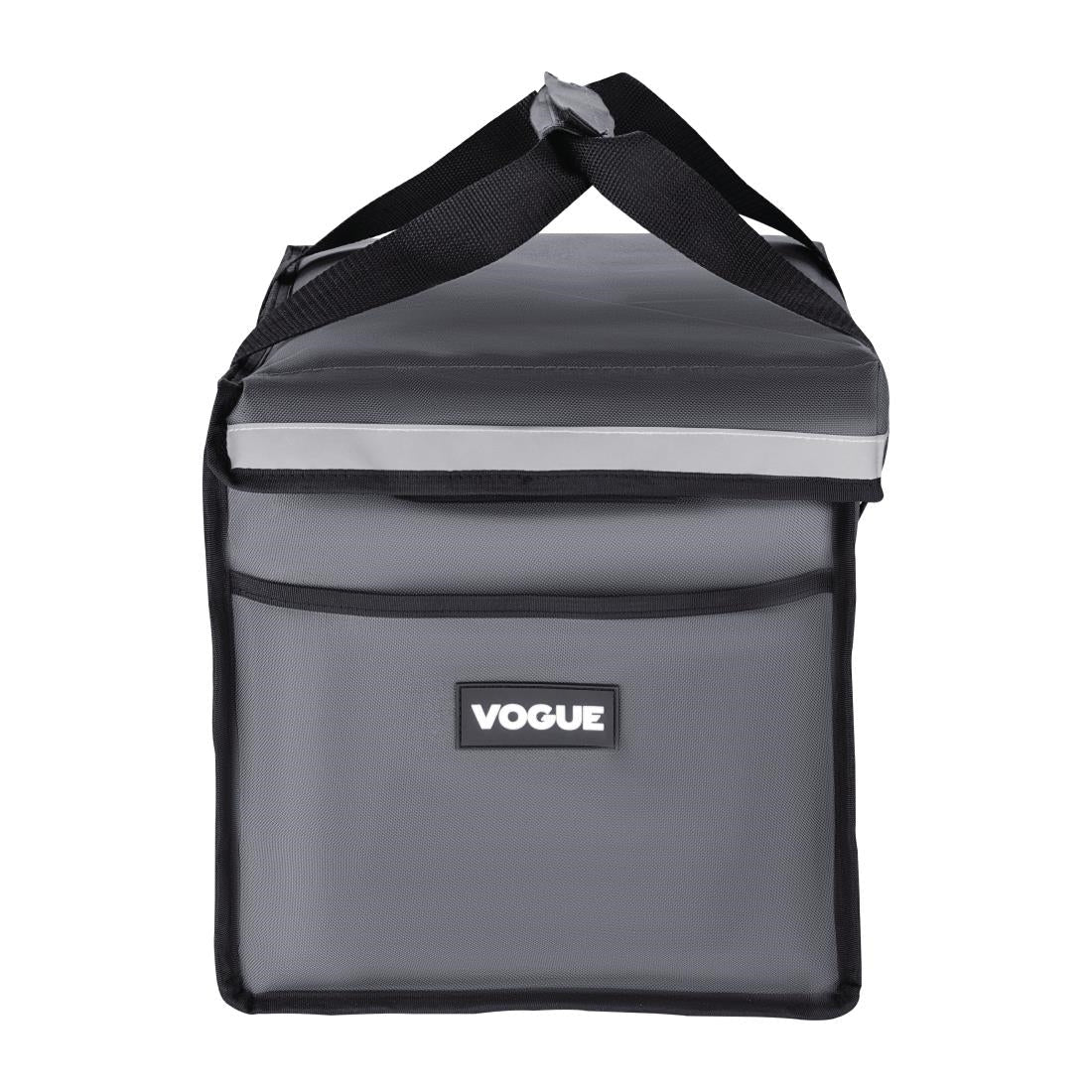 Vogue Insulated Folding Delivery Bag Grey 380x305x380mm - FR225