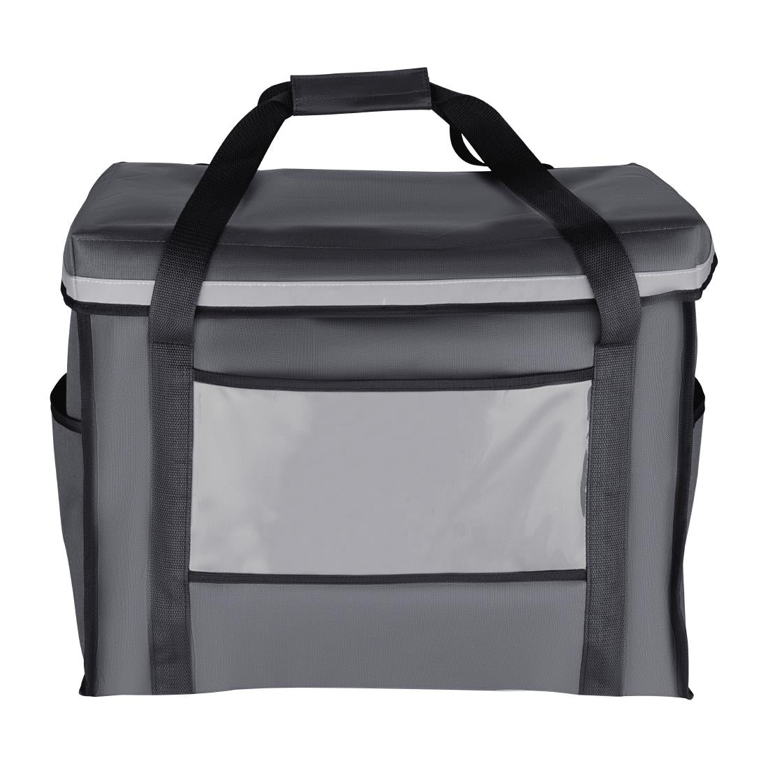 Vogue Insulated Folding Delivery Bag Grey 540x360x430mm - FR226