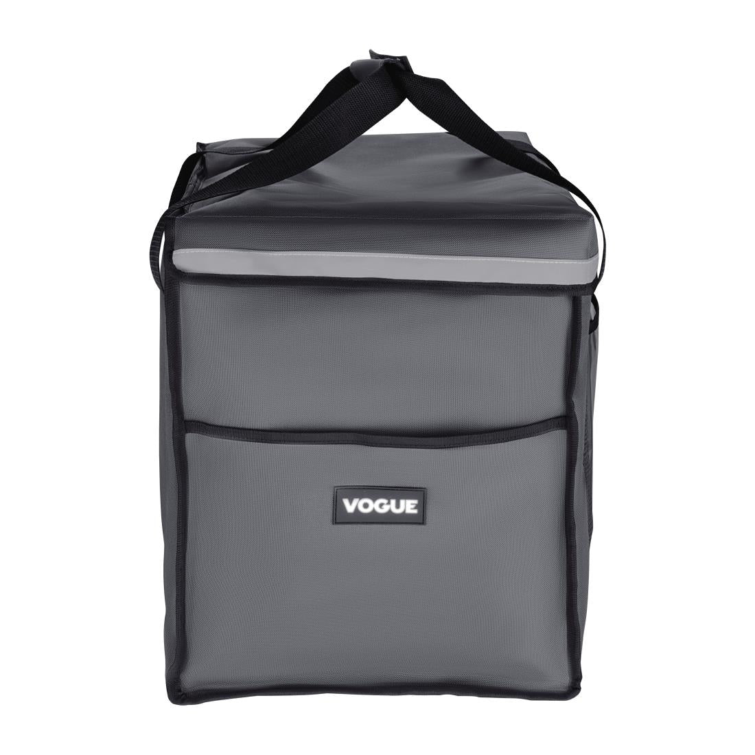 Vogue Insulated Folding Delivery Bag Grey 540x360x430mm - FR226