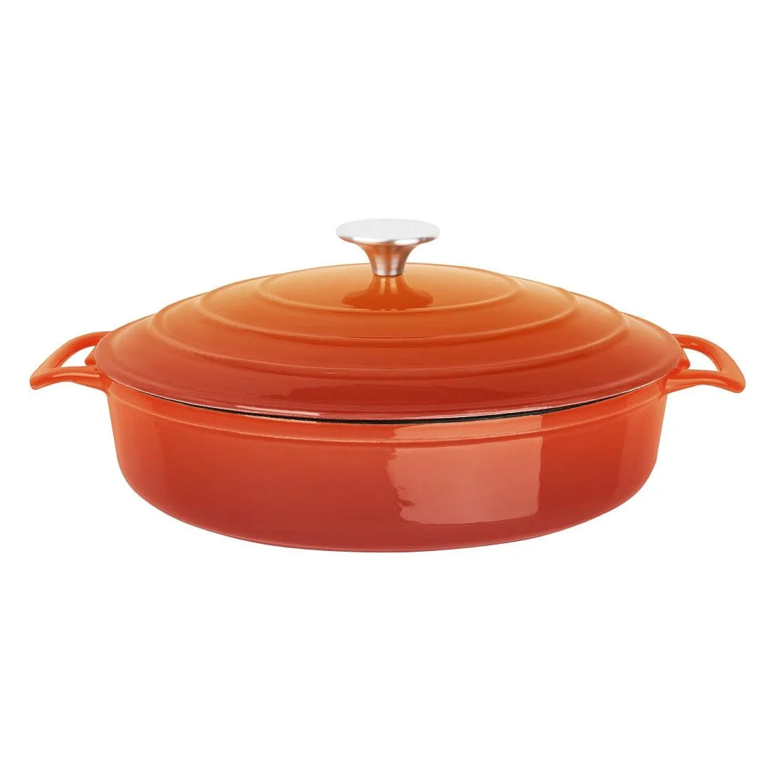 Vogue Orange Round Saute Pan 3.5Ltr - FS478