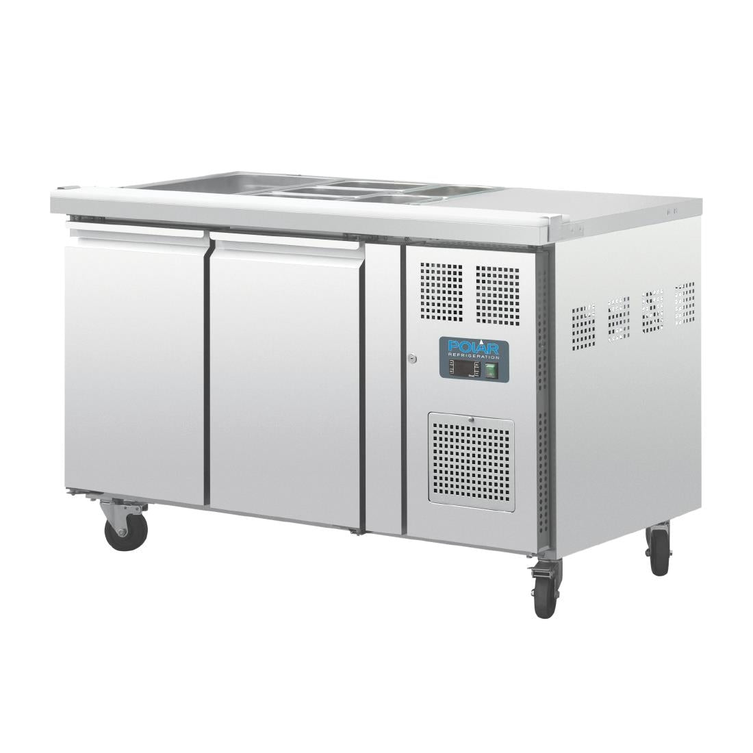 Polar 2 Door Saladette Counter - FT281-A