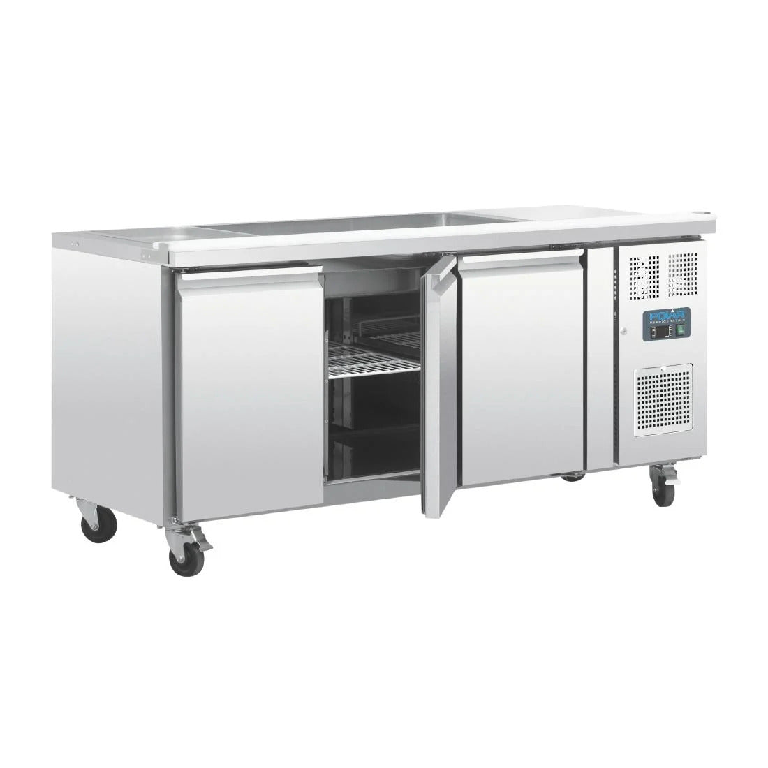 Polar 3 Door Saladette Counter - FT283-A