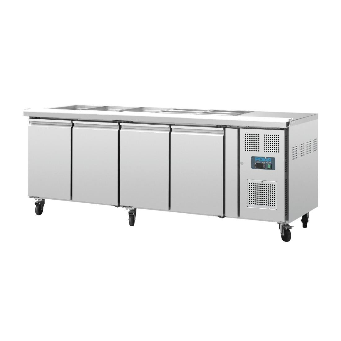 Polar 4 Door Saladette Counter - FT285-A