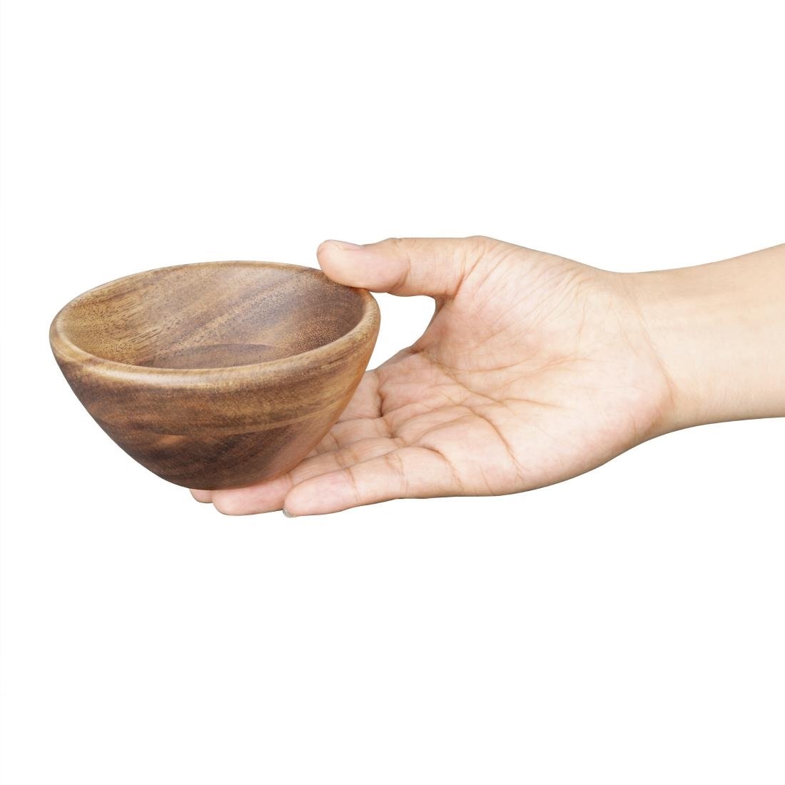 Olympia Acacia Bowls 100(D)x50(H)mm - FT613